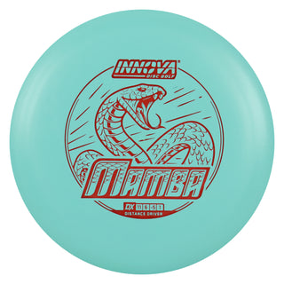Innova Disc Golf DX Mamba Distance Driver 11/6/-5/1 Teal/Red 175 grams