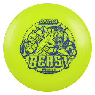 Innova Disc Golf DX Beast Distance Driver 10/5/-2/2 Yellow/Navy 156 grams