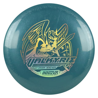 Innova Disc Golf GStar Valkyrie Fairway Driver 9/4/-2/2 Turquoise/Gold Holo 148 grams