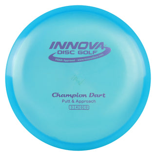 Innova Disc Golf Champion Dart Putter 3/4/0/0 Blue/Purple 169 grams