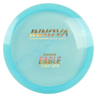 Innova Disc Golf Champion Eagle Fairway Driver 7/4/-1/3 Light Blue/Gold Holo 172 grams