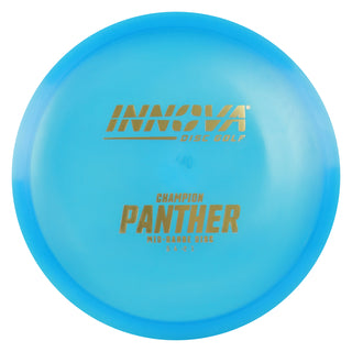Innova Disc Golf Champion Panther Midrange Disc 5/4/-2/1 Blue/Gold 170 grams
