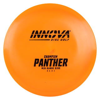 Innova Disc Golf Champion Panther Midrange Disc 5/4/-2/1 Orange/Black 173 grams