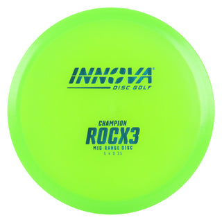 Innova Disc Golf Champion RocX3 Midrange Disc 5/4/0/3.5 Green/Blue 173 grams