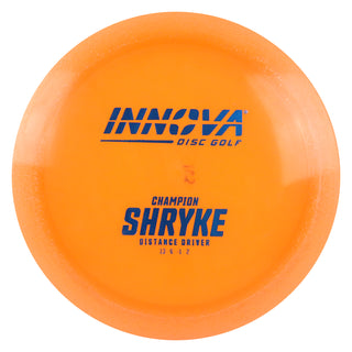 Innova Disc Golf Champion Shryke Distance Driver 13/6/-2/2 Orange/Blue 163 grams