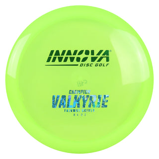 Innova Disc Golf Champion Valkyrie Fairway Driver 9/4/-2/2 DayGlo/Green/Blue Shatter 173 grams