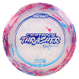 Discraft Disc Golf 2025 Missy Gannon Z Jawbreaker Captain’s Thrasher Distance Driver 12/5/0/2 Red Blue/Blue 170-172g