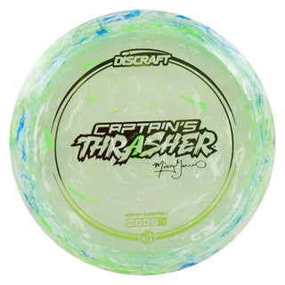 Discraft Disc Golf 2025 Missy Gannon Z Jawbreaker Captain’s Thrasher Distance Driver 12/5/0/2 Green Blue/Olive 170-172g