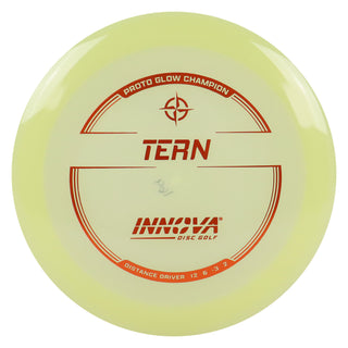 Innova Disc Golf Proto Glow Champion Tern Distance Driver 12/6/-3/2 Glow/Bronze 169 grams