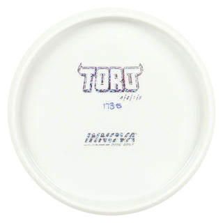 Innova Disc Golf Star Toro All White Bottom Stamp Midrange 4/2/1/3 Holo Stars 173 grams