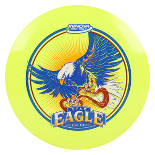 Innova Disc Golf Star INNfuse Eagle Fairway Driver 7/4/-1/3 Yellow/Blue Brown 171 grams
