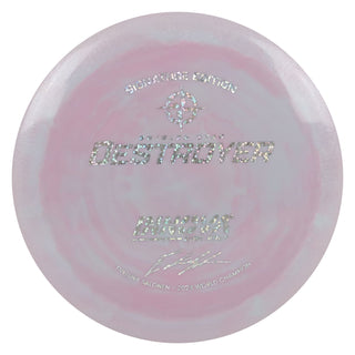 Innova Disc Golf Evelina Salonen 2024 World Champion Swirled Star Destroyer Distance Driver 12/5/-1/3 Grey Pink/Holo Stars 147 grams