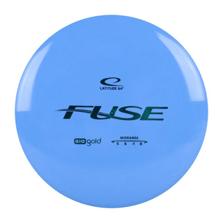 Latitude 64 Disc Golf BioGold Fuse Midrange 5/6/-1/0 Powder Blue/Teal 179 grams