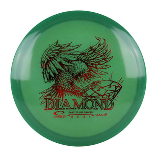 Latitude 64 Disc Golf Opto Air Diamond Fairway Driver 8/6/-3/1 Green/Red 148 grams
