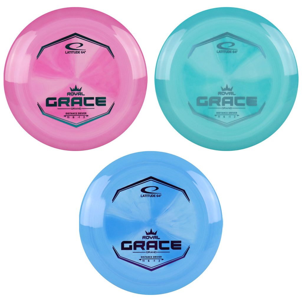 Latitude 64 Disc Golf Royal Grand Grace Distance Driver 11/6/-1/2 - Ch ...