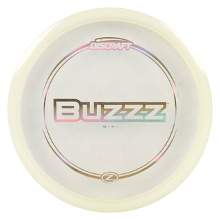 Discraft Disc Golf Z Line Buzzz Mini 6" Thrower or Marker Clear/Gold Holo