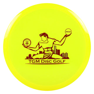 Innova Disc Golf Champion Mako3 with Spirit of Detroit Stamp Midrange Disc Yellow/Red 167 grams