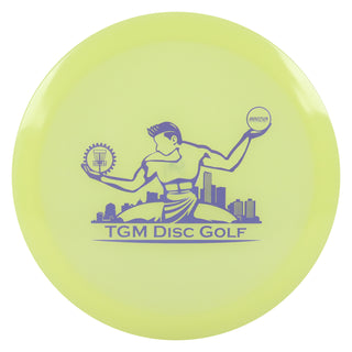 Innova Disc Golf Proto Glow Champion Firebird with Spirit of Detroit Stamp Driver Lavender 170 grams