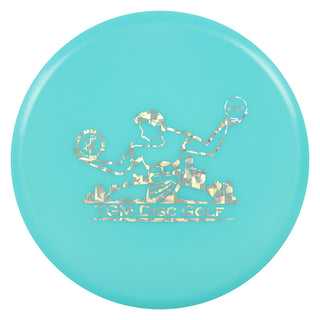 Innova Disc Golf Color Glow Aviar3 with Spirit of Detroit Stamp Putter Blue/Holo Shatter 172 grams