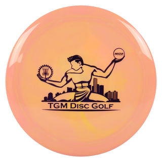 Innova Disc Golf Star Destroyer with Spirit of Detroit Stamp Distance Driver Peach Mango/Purple 173 grams