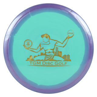 Innova Disc Golf Halo Star Fox with Spirit of Detroit Stamp Midrange Disc Purple Teal/Gold 180 grams