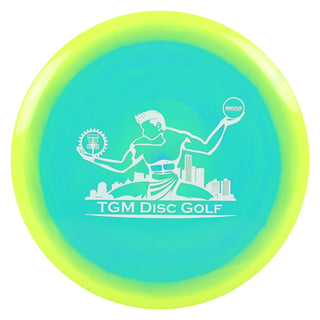 Innova Disc Golf Halo Star Fox with Spirit of Detroit Stamp Midrange Disc Yellow Aqua/White 180 grams
