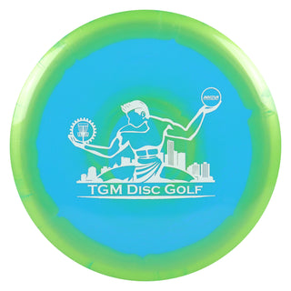 Innova Disc Golf Halo Star Fox with Spirit of Detroit Stamp Midrange Disc Green Blue/White 158 grams