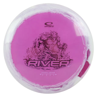 Latitude 64 Disc Golf Opto Orbit River Fairway Driver 7/7/-1/1 Purple/Purple 173 grams