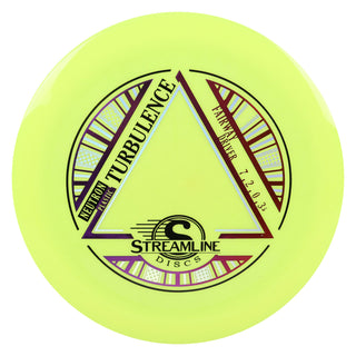 Streamline Disc Golf Neutron Turbulence Fairway Driver 7/2/0/3.5 Yellow/Purple Red 174 grams