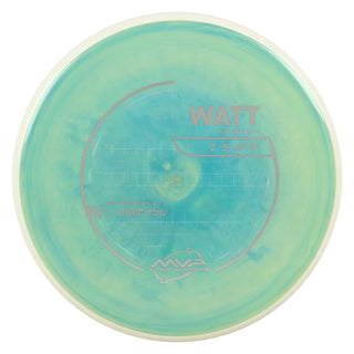 MVP Discs Sports Project Lab Coat Neutron Soft Watt Putt and Approach 2/5/-0.5/0.5 Sage Aqua 167 grams