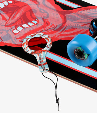 Santa Cruz Skateboard Old School Cruiser Complete Decoder Hand 80's 9.51" x 32.26"