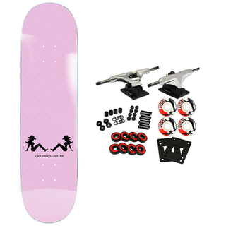 Jacuzzi Skateboard Complete Cowgirls Jet Ski Pink 8.5" x 31.5"