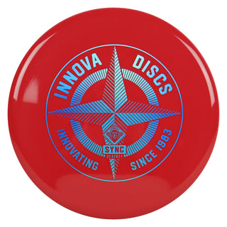 Innova Disc Golf First Run Star Sync Putt and Approach 3/3/0/1 Red/Blue Holo 170 grams