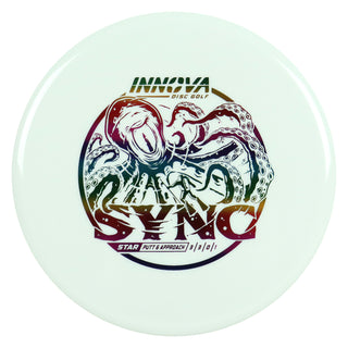 Innova Disc Golf Star Sync Putt and Approach 3/3/0/1 White/Rainbow 173 grams