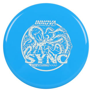 Innova Disc Golf Star Sync Putt and Approach 3/3/0/1 Blue/White 170 grams
