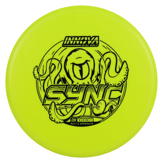 Innova Disc Golf DX Sync Putt and Approach 3/3/0/1 Yellow/Black 175 grams