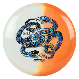 Innova Disc Golf Limited Edition Duo Mamba Distance Driver Orange/Black Waves 169 grams