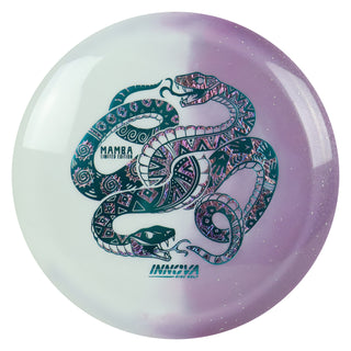 Innova Disc Golf Limited Edition Duo Mamba Distance Driver Purple/Lavender Scratch 173 grams
