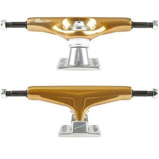 Tensor Trucks Mag Light Glossy Gold/Silver 5.25 (8.0" Axle) Set of 2