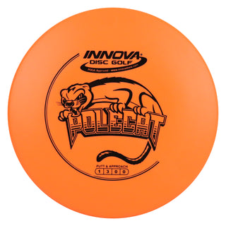 Innova Disc Golf DX Polecat Putting Disc 1/3/0/0 Orange/Black 175 grams