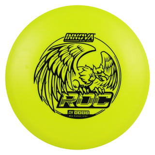 Innova Disc Golf DX Roc Midrange Disc 4/4/0/3 Yellow/Black 176 grams
