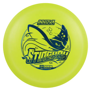Innova Disc Golf DX Stingray Midrange Disc 4/5/-3/1 Yellow/Navy 173 grams