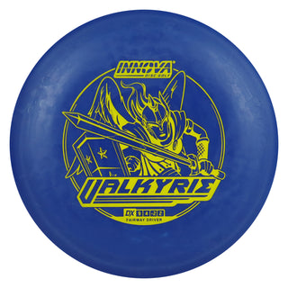 Innova Disc Golf DX Valkyrie Fairway Driver 9/4/-2/2 Dark Blue/Yellow 143 grams
