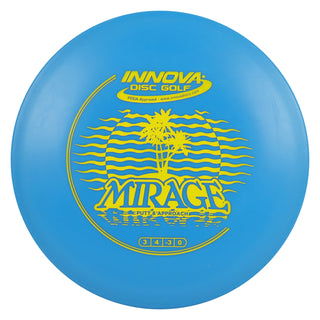 Innova Disc Golf DX Mirage Putting Disc 3/4/-3/0 Blue/Yellow 155 grams
