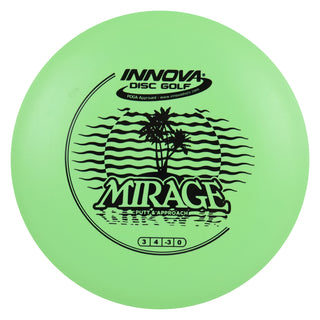 Innova Disc Golf DX Mirage Putting Disc 3/4/-3/0 Green/Black 160 grams