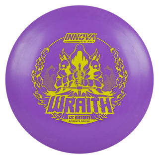 Innova Disc Golf DX Wraith Distance Driver 11/5/-1/3 Purple/Yellow 162 grams