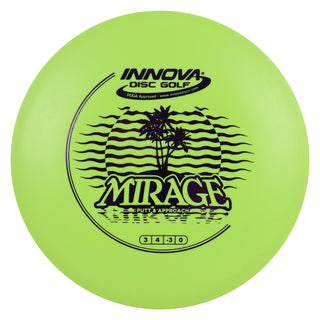 Innova Disc Golf DX Mirage Putting Disc 3/4/-3/0 Lime/Purple 161 grams