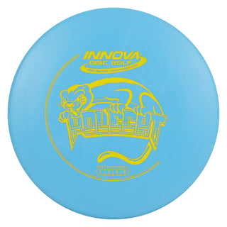 Innova Disc Golf DX Polecat Putting Disc 1/3/0/0 Blue/Yellow 175 grams