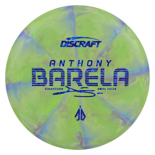 Discraft Disc Golf Anthony Barela Swirl CT Focus Putter 2/2/-1/2 Green Blue/Navy Shatter 170-172g