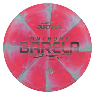 Discraft Disc Golf Anthony Barela Swirl CT Focus Putter 2/2/-1/2 Red Teal/Silver 170-172g